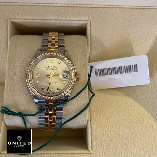 Rolex Datejust 279383RBR-0003 Yellow Gold Inspired