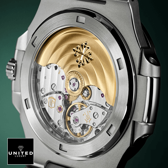 Patek Pyilippe Geneve Stainless Steel Case Inspired mechanism view