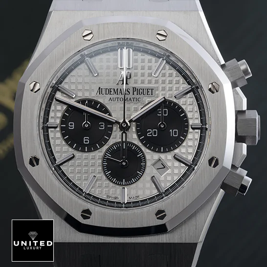 SAFASFASFAaudemars piguet royal oak white dial 26331ST.OO .1220ST.03 left