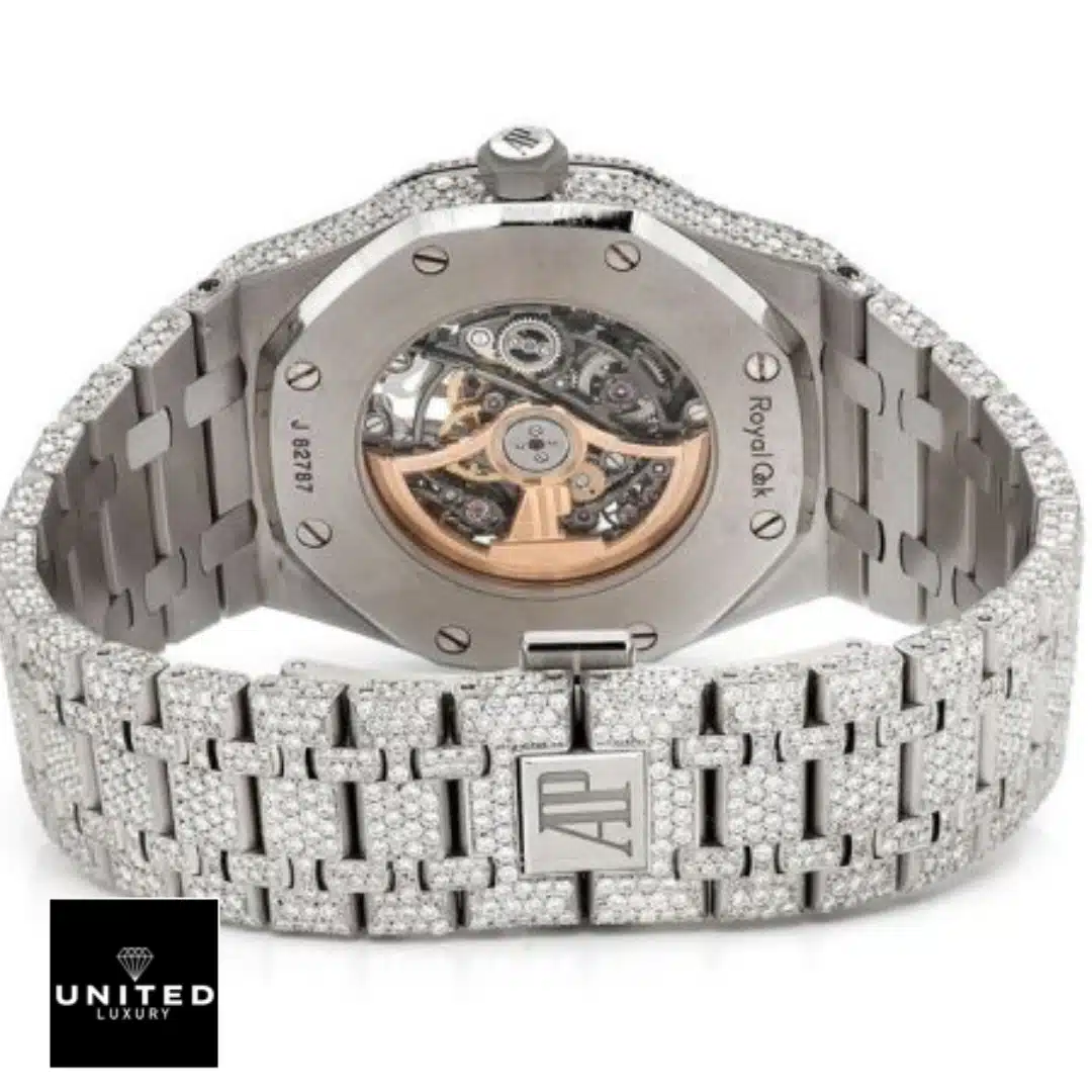 AP Iced Out Watch Inspired clasp and stainless steel case