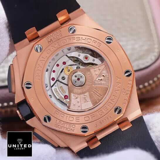 AP Pride of Germany Inspired 1 Audemars Piguet offshore Royal Oak Gold Steel Case Inspired upside view