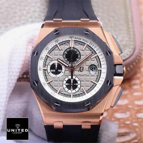 AP Pride of Germany Inspired 6 Audemars Piguet Royal Oak Black Gold Case Inspired on the hand