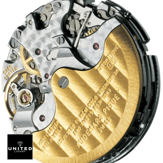 Audemars Piguet Automatıc 1371 Mechanism Inspired white background