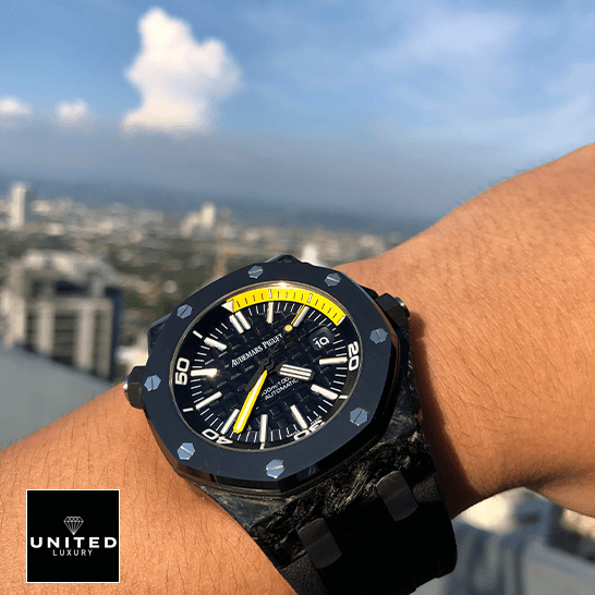 Audemars Piguet Royal Oak Offshore Diver 15706AU.OO_.A002CA.01 Inspired on the wrist