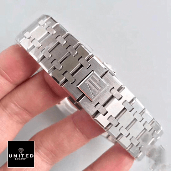 Audemars Piguet Prepetual Calendar Steel Bracelet Inspired on the hand