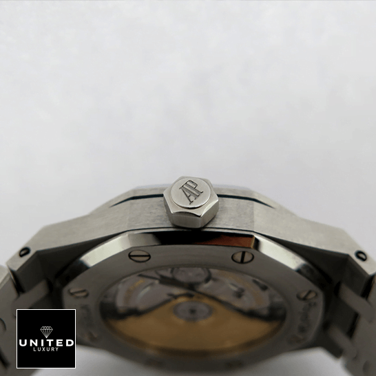 Audemars Piguet Royal Oak 15451 Inspired crown on the ap logo