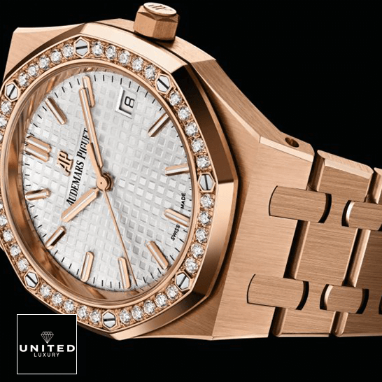 Audemars Piguet Royal Oak Yellow Gold Inspired black background