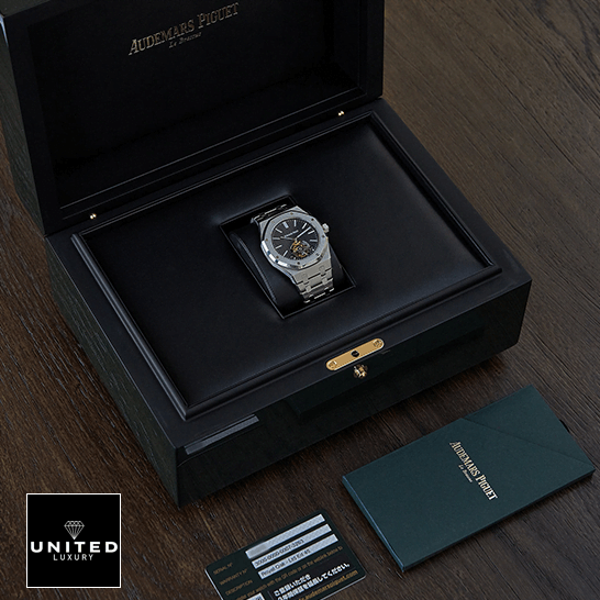 Audemars Piguet Royal Oak Tourbillion Extra Thin Inspired in the ap box