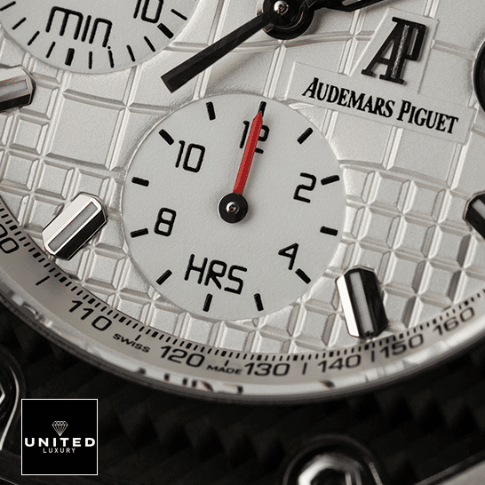 Audemars Piguet 26030IO.OO_.D001IN.01 Royal Oak Inspired white dial