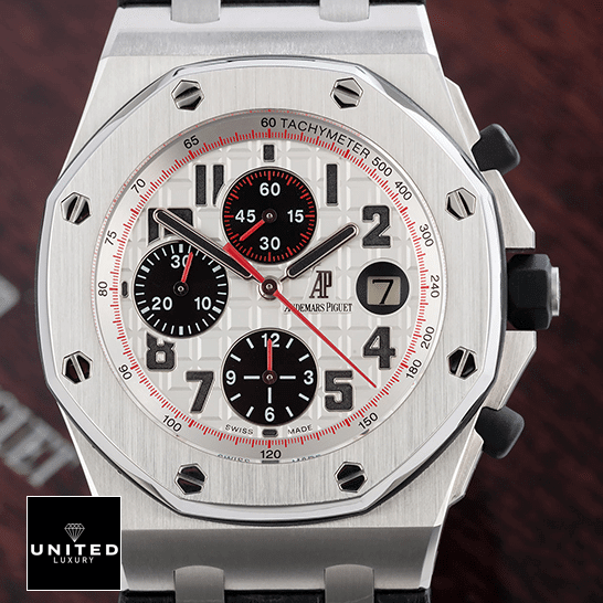 Audemars Piguet White Dial 26170ST.OO_.D101CR.02 Steel Case Inspired front view