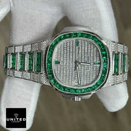 Emerald Bezel 5711 Inspired 5 emerald-bezel-5711-replica-2
