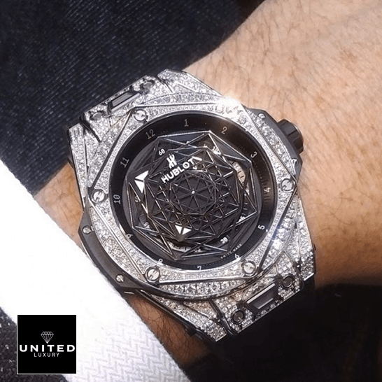Hublot Big Bang Diamond Bezel Titanium 415_NX_1112_VR_1704_MXM17 Inspired
