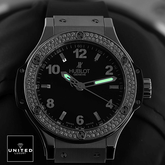 Hublot 361_SX_1270_RX_1104 Big Bang Steel Black Diial Inspired dial phosphor