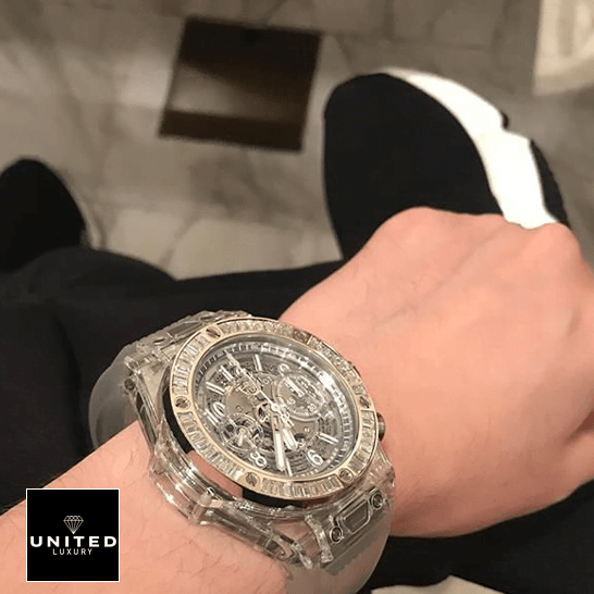 Hublot Big Bang Unico Sapphire Baguettes 411_JX_4802_RT_1904 Inspired on the wrist