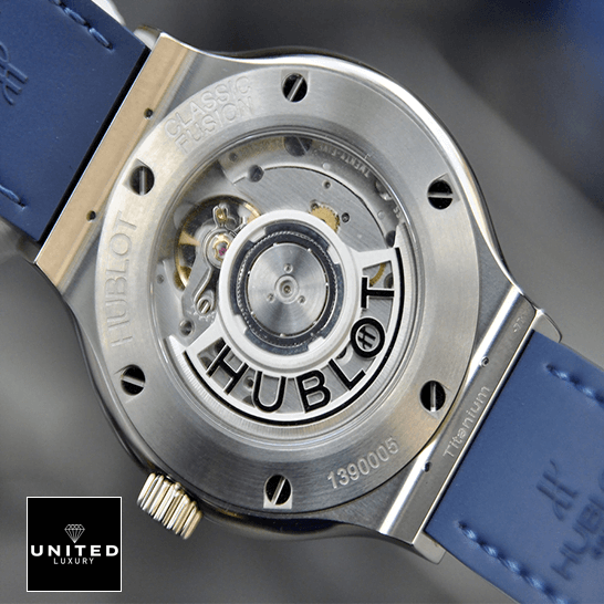 Hublot Classic Fusion Steel Case 1390006 Inspired upside view