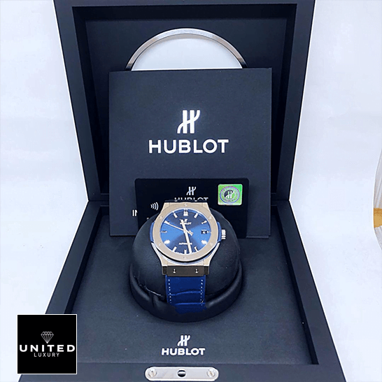 Hublot 565.NX_.7170.LR Classic Fusion Automatic Blue Dial Inspired in the box