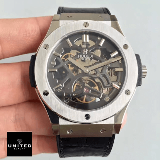 Hublot Classic 505.TX_.0170.LR Fusion Tourbillion Skeleton Dial Inspired