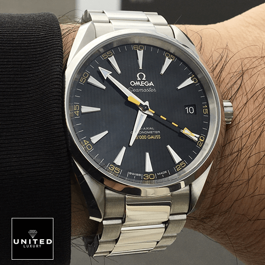 Omega Seamaster Aqua Terra 231.10.42.21.01.002 Black Dial Inspired on the wrist