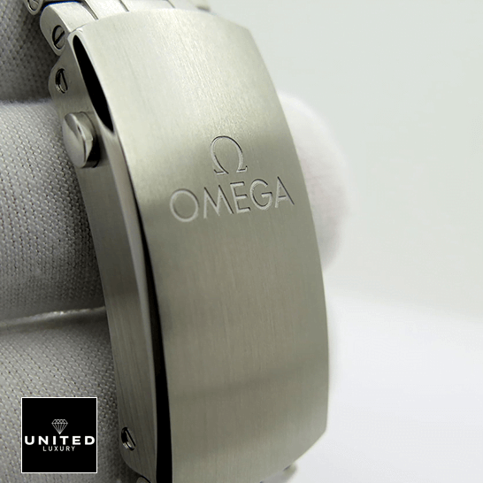 Omega Stainless Steel Clasp Inspired on the hand white background