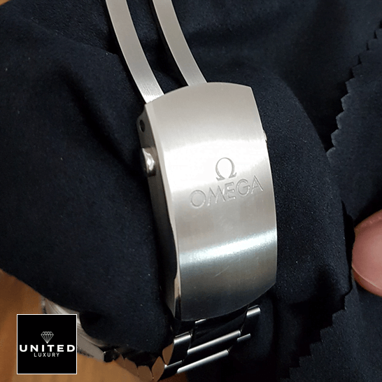 Omega Seamaster Stainless Steel Inspired opened clasp