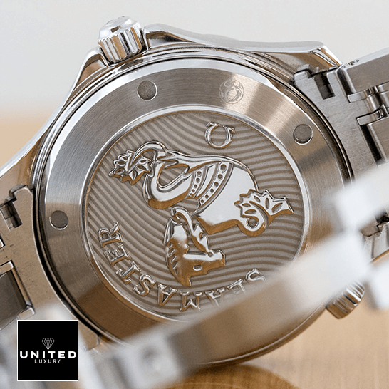 Omega Seamaster Stainless Steel Case Inspired opened clasp