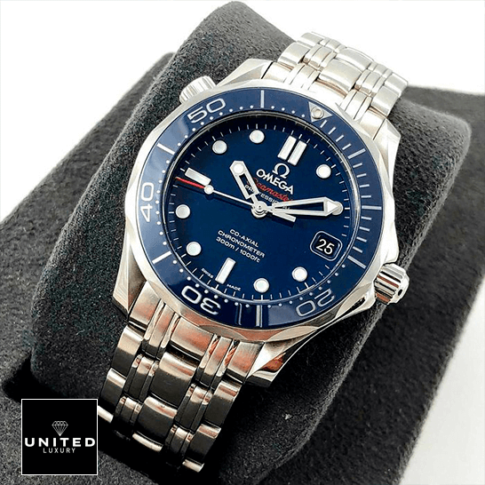 Omega Seamaster 212_30_36_20_03_001 Blue Dial Inspired in the stand