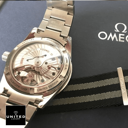 Omega Seamaster 30 Spectre Stainless Steel Inspired upside view