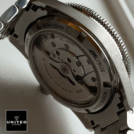 Omega Seamaster Spectre Stainless Steel 233.32.41.21 Inspired white background