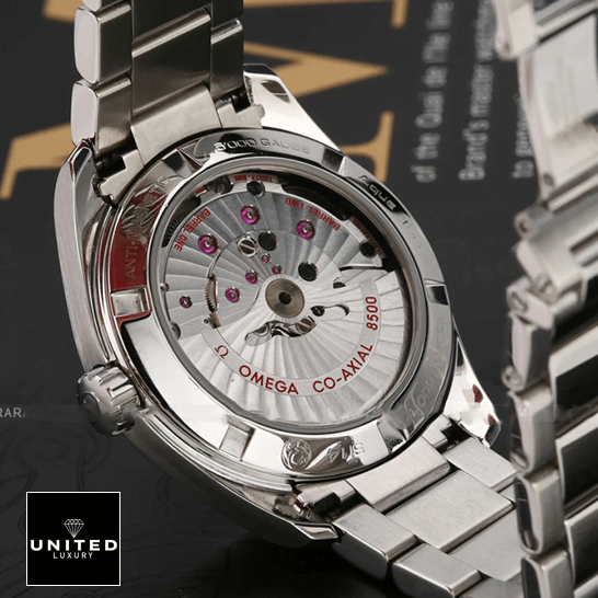 Omega Seamaster Co Axial Stainless Steel Case Bracelet Inspired upside view