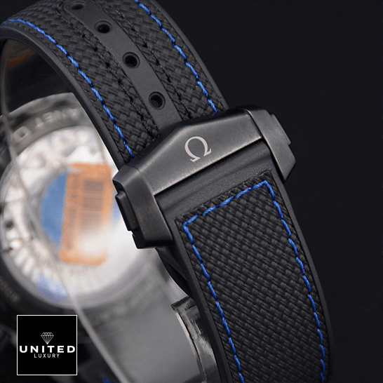 Omega 215_92_46_22_01_002 Black Bracelet Inspired black background
