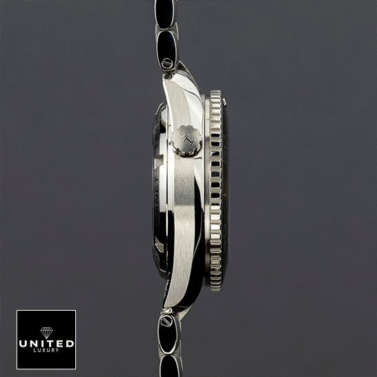 Omega Seamaster Stainless Steel Case Inspired grey background