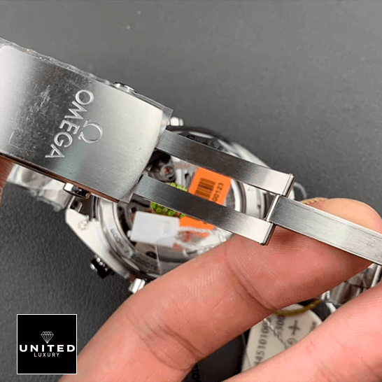 Omega Seamaster Planet Ocean Stainless Steel Clasp Inspired opened clasp