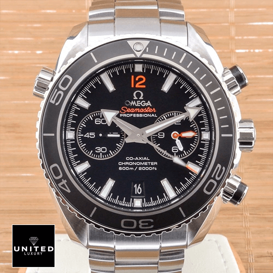 Omega 232_30_46_51_01_001 Seamaster Planet Ocean Steel Inspired crown / push button