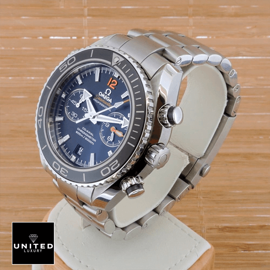 Omega 232_30_46_51_01_001 Seamaster Planet Ocean Steel Black Dial Inspired