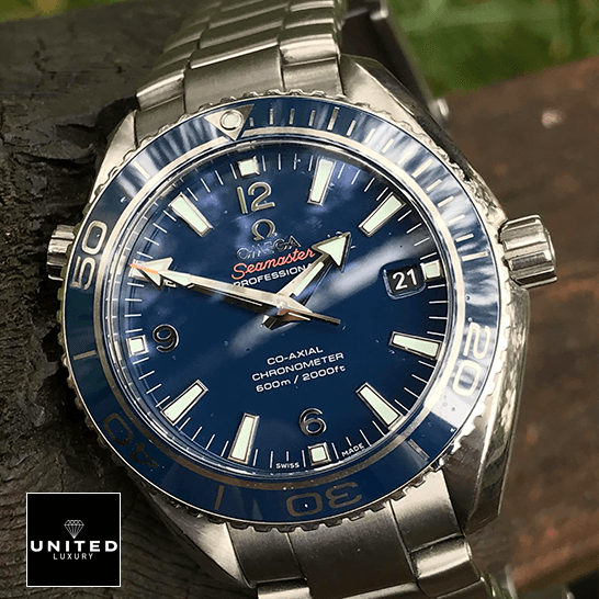 Omega Seamaster 232_90_42_21_03_001 Planet Ocean Steel Blue Dial Inspired