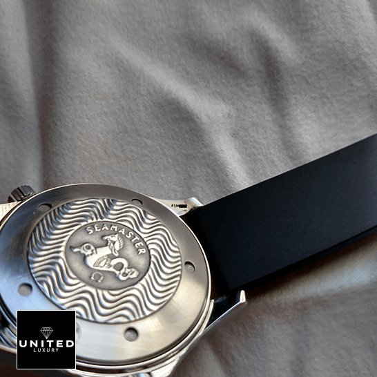 Omega Co-Axial Inspired 3 Omega Seamaster Professional Black Rubber Bracelet Inspired steel case