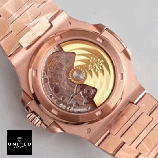 Patek Philippe Nautilus 57111R-001 Rose Gold Case Inspired white background