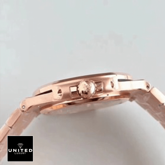 Patek Philippe Nautilus 57111R-001 Stainless Rose Gold Inspired side view
