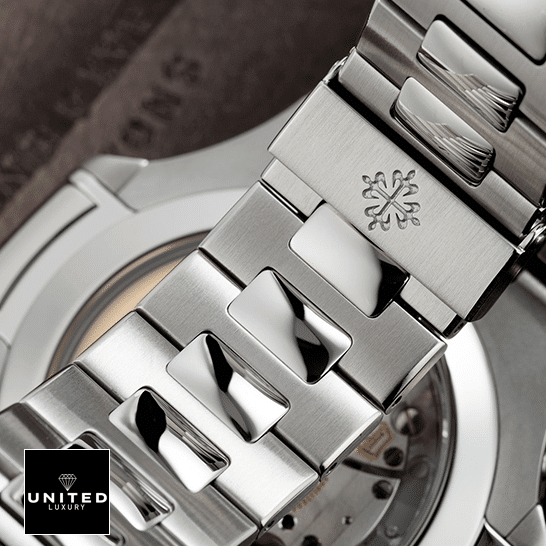 Patek Philippe Nautilus 5726 White Dial Inspired stainless steel bracelet