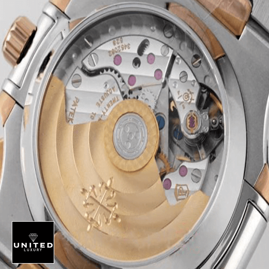 Patek Philippe nAUTİLUS 5980-1AR Steel Inspired mechanism view