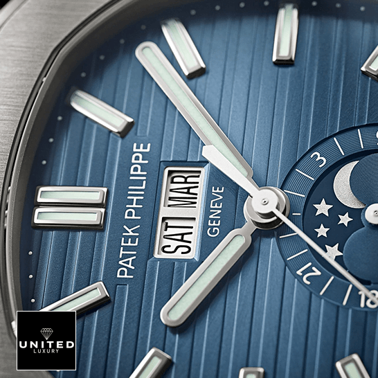 Patek Philippe Nautilus Geneve 5726-1A-014 Blue Dial Inspired