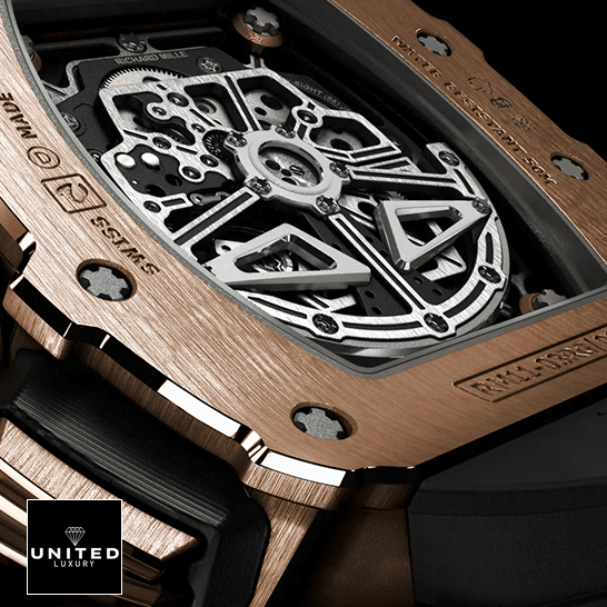 Richard Mille RM011RG Flyback limited Edition Inspired upside view
