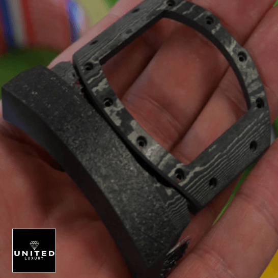 Richard Mille Rm011 Carbon Bracelet Inspired on the hand