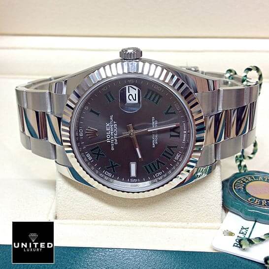 Rolex Datejust 126334 Wimbledon S.Steel Oyster Inspired