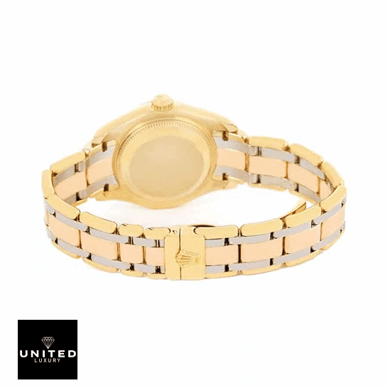 Rolex Tridor Pearlmaster 80298 Stainless Steel Yellow Gold & White Gold Bracelet Inspired