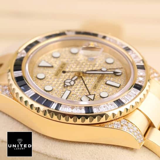Rolex GMT-Master 116758SA Gem-Set Bezel Inspired