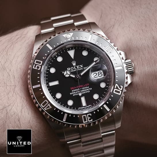 Rolex Sea-Dweller Black Inspired 3 Rolex Sea-Dweller Black Dial 126603-0001 Oyster Inspired