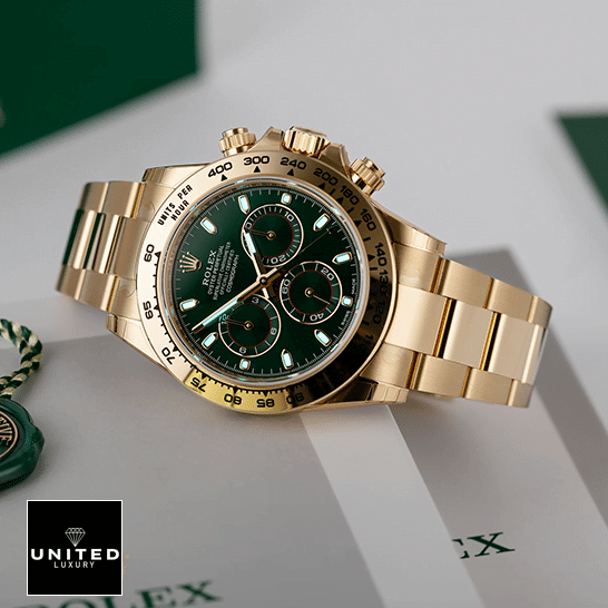 Rolex Cosmograph Daytona 116508-0009 Black Dial Stick Indices Inspired
