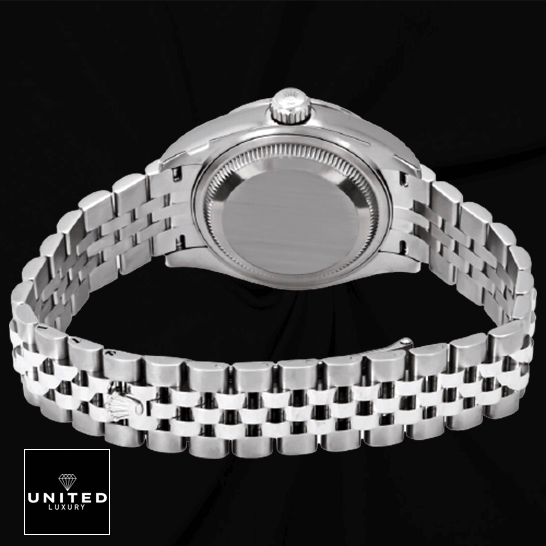Rolex 279384RBR Jubilee Bracelet Inspired stainless steel case and push button