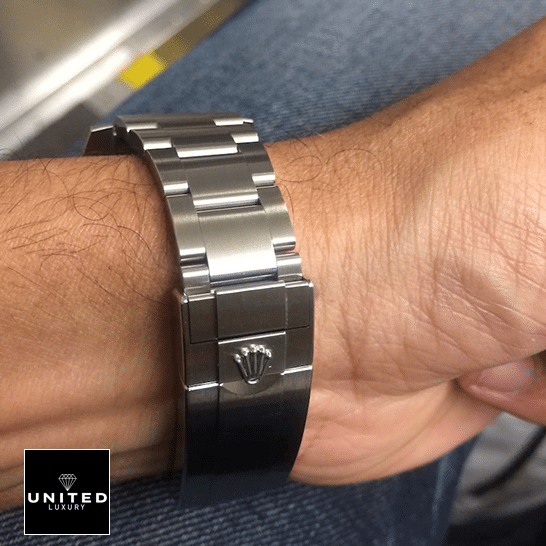 Rolex Datejust 178240 S.Steel Oyster Bracelet Inspired Fold Clasp on the Rolex Logo